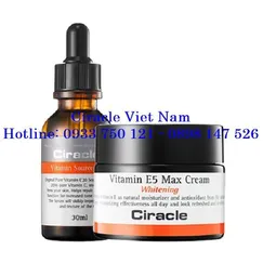 Liệu trình trị vết thâm, sẹo và trắng da Vitamin Ciracle - # Vitamin Spotty Routine Liệu trình trị vết thâm, sẹo và trắng da Vitamin Ciracle - # Vitamin Spotty Routine