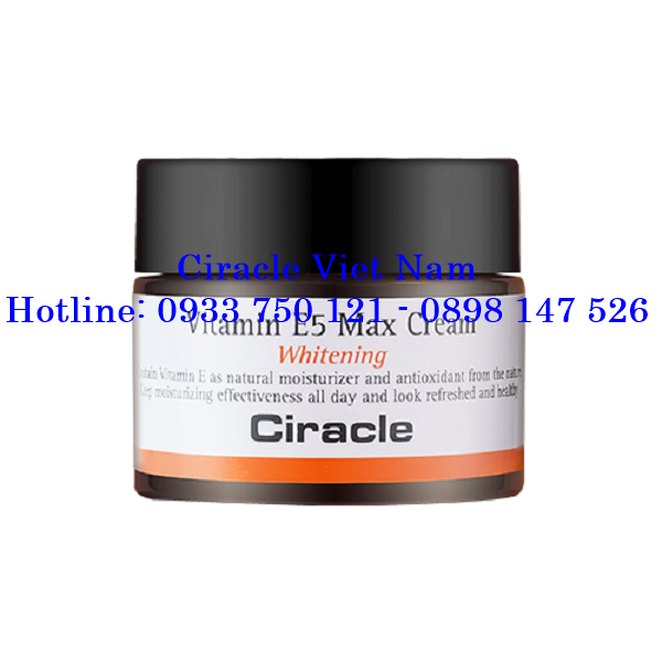 Kem dưỡng Ciracle Vitamin E5 Max Cream