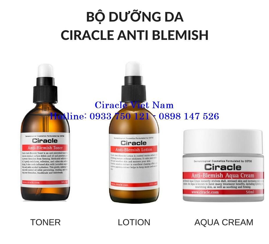 Kem dưỡng dành cho da dầu mụn Ciracle Anti-Blemish Aqua Cream