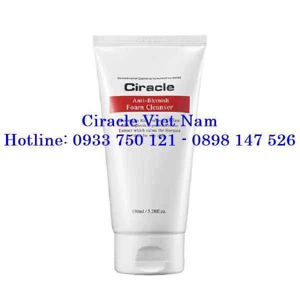 Sữa rửa mặt trị mụn Ciracle Anti-Blemish Foam Cleanser
