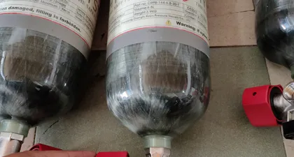 Nạp Sạc Đầy Bình Dưỡng Khí Oxy SCBA