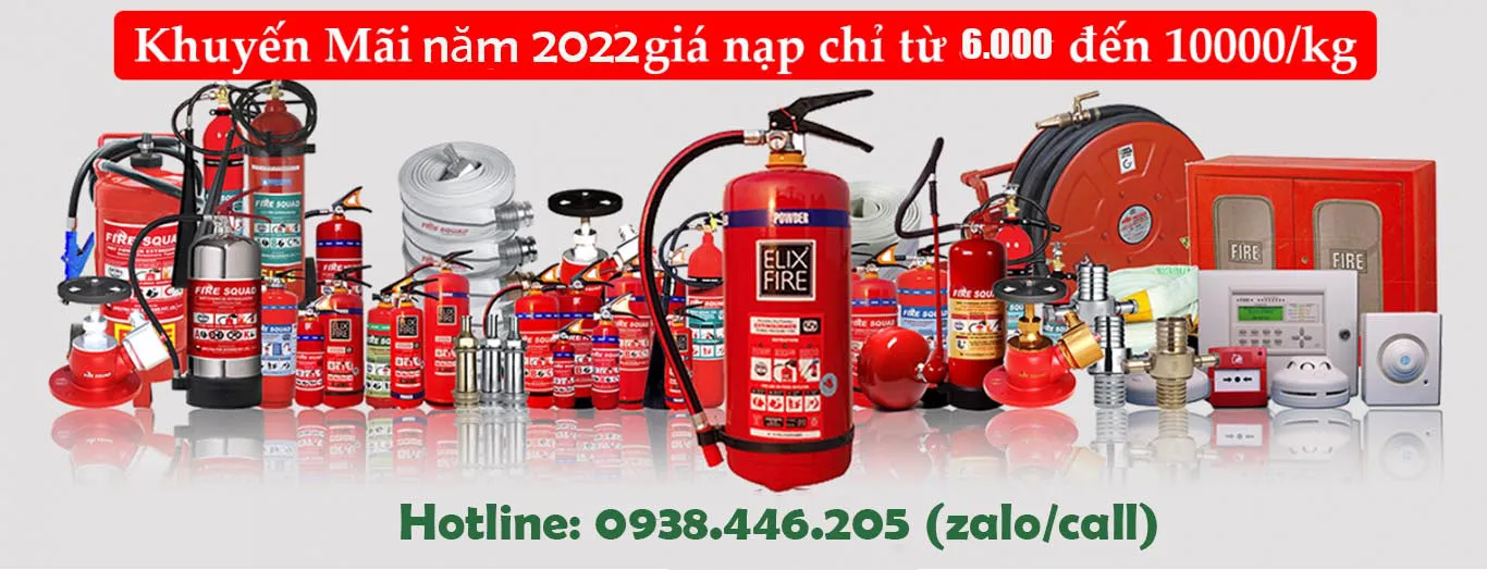 nạp bình chữa cháy giá rẻ