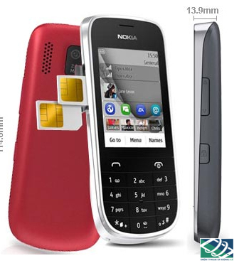 Nokia Asha 202 máy cổ có tính năng của smartphone Nokia Asha 202 máy cổ có tính năng của smartphone