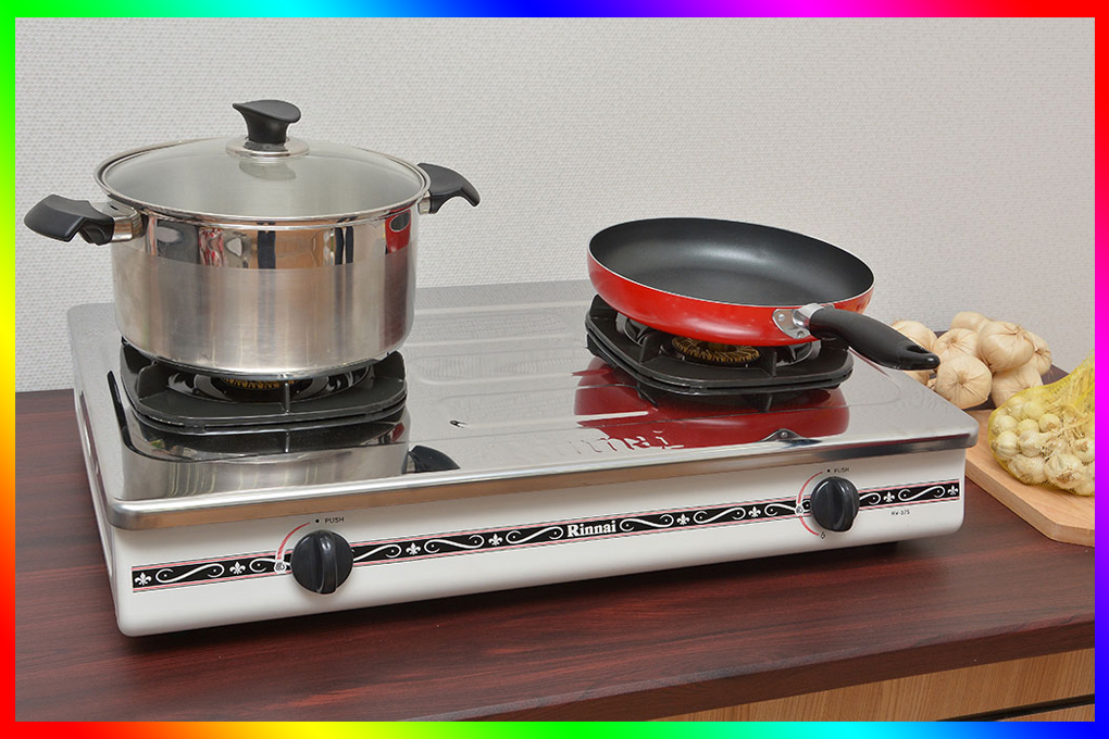 Bếp gas đôi Rinnai dành cho gia đình Bếp gas đôi Rinnai dành cho gia đình