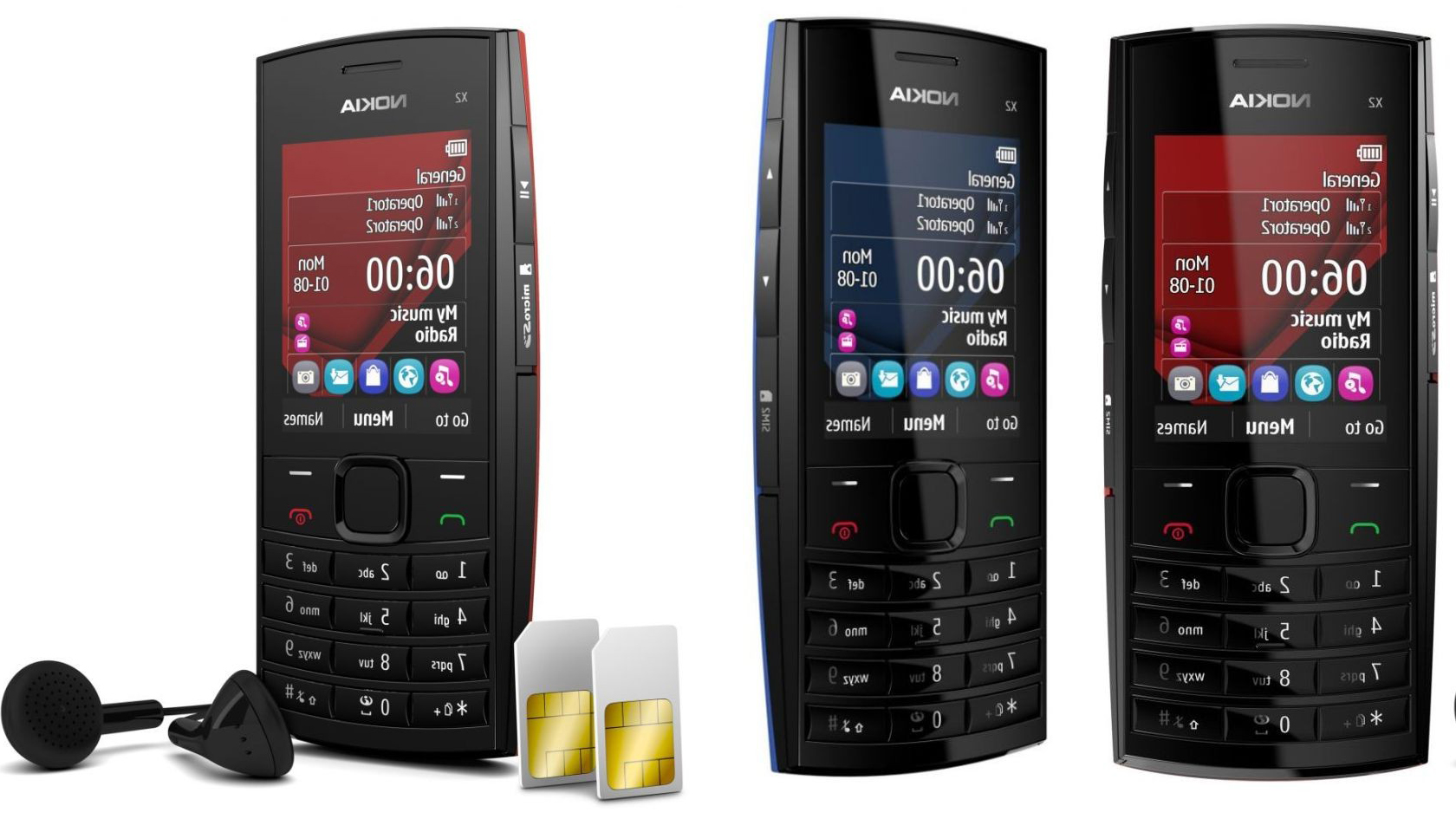 Nokia X2 02 2 sim 2 sóng với khả năng thay nóng sim Nokia X2 02 2 sim 2 sóng với khả năng thay nóng sim