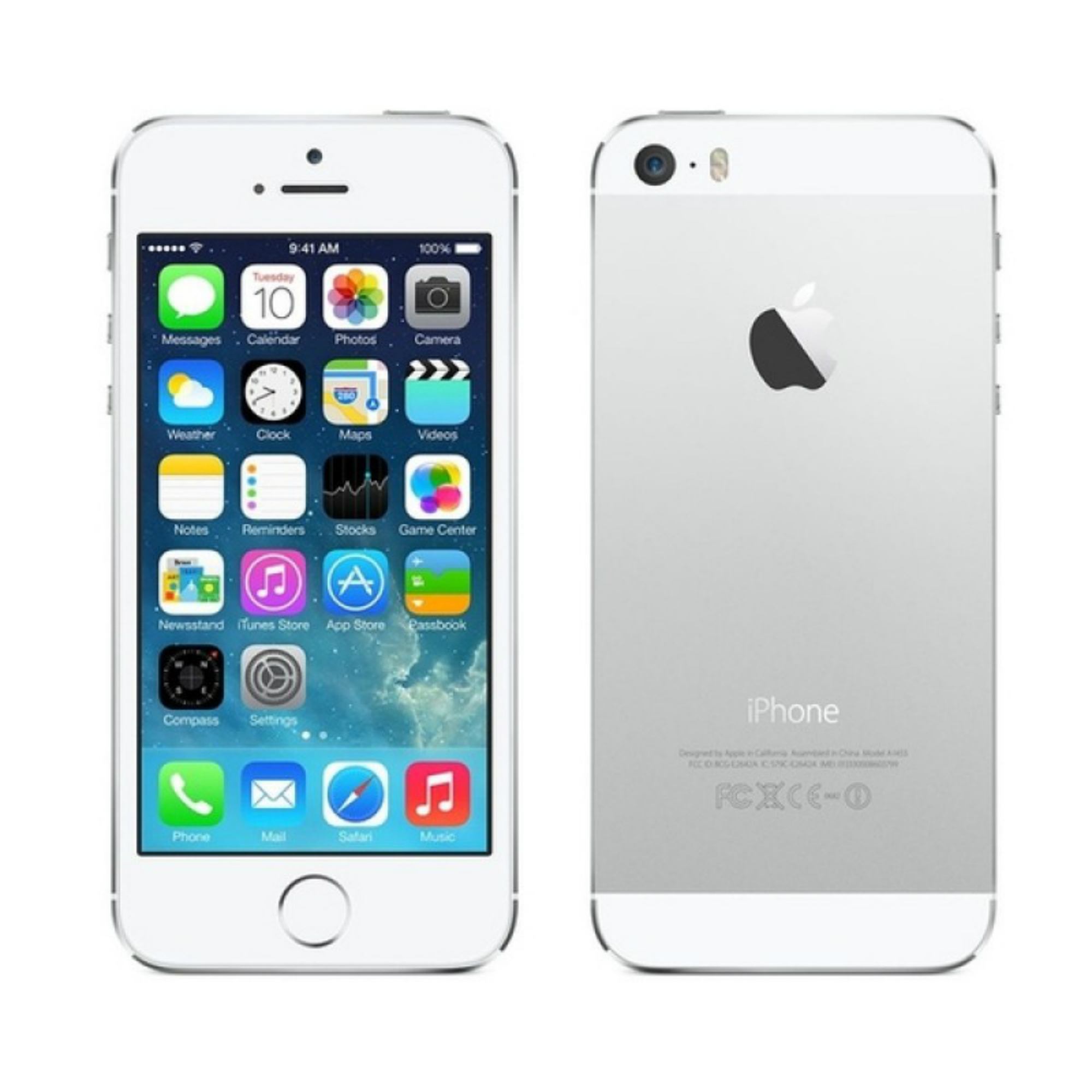 iPhone 5s Silver 16 GB docomo - スマートフォン本体