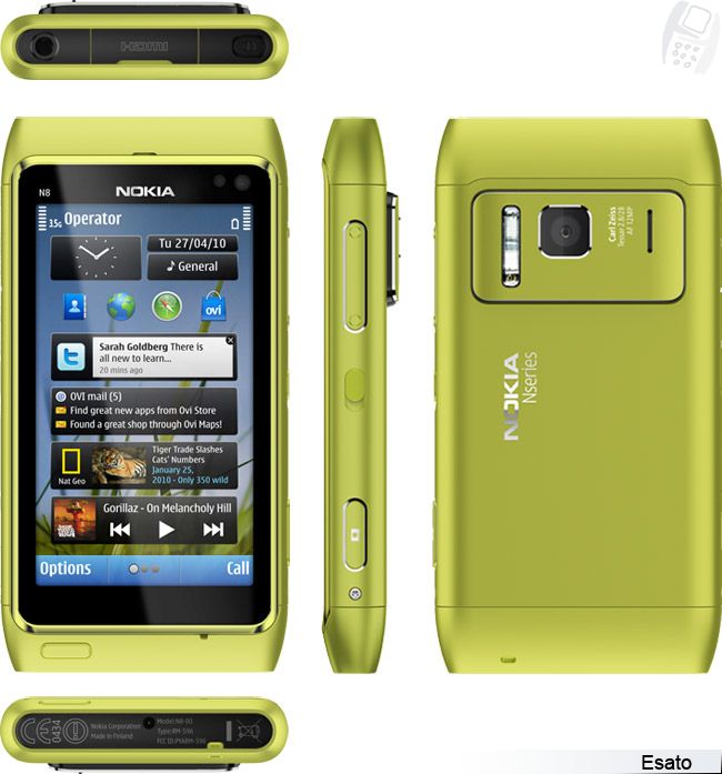 Nokia N8 Green Nokia N8 Green