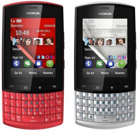Điện thoại thông minh Nokia Asha 303 Touch and Type Điện thoại thông minh Nokia Asha 303 Touch and Type