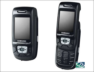 Điện thoại nắp trượt Samsung D500 Điện thoại nắp trượt Samsung D500