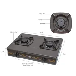 Bếp Gas RINNAI RV-260(G)
