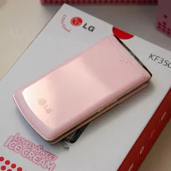 LG KF350 Ice Cream Pink