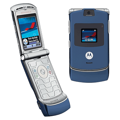 Motorola Razr V3 Blue