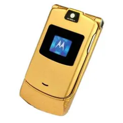 motorola razr v3 gold