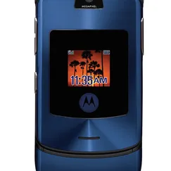 Motorola RAZR V3i blue