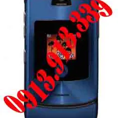 Motorola RAZR V3i blue