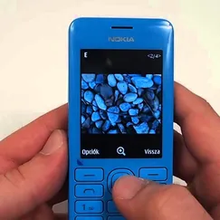 nokia 206 blue