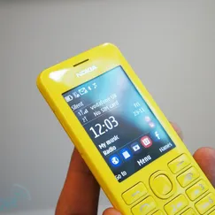nokia 206 yellow