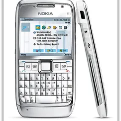 Nokia E71 White Steel