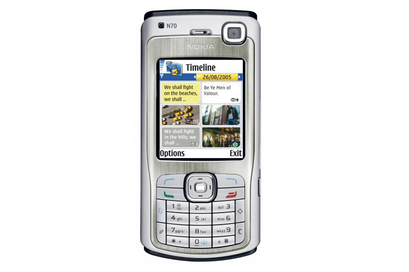 Nokia N70 white