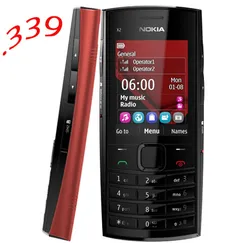 Nokia x2 02 red