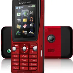 sony ericsson k530i red