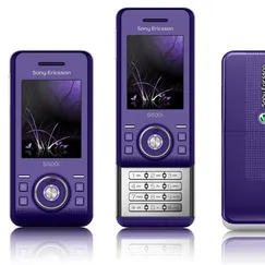 Sony ericsson s500i ice purple