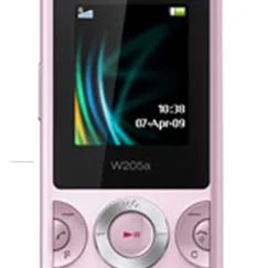 Sony Ericsson W205 pink