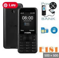 Philips E181 Chiếc điện thoại "nồi đồng cối đá"