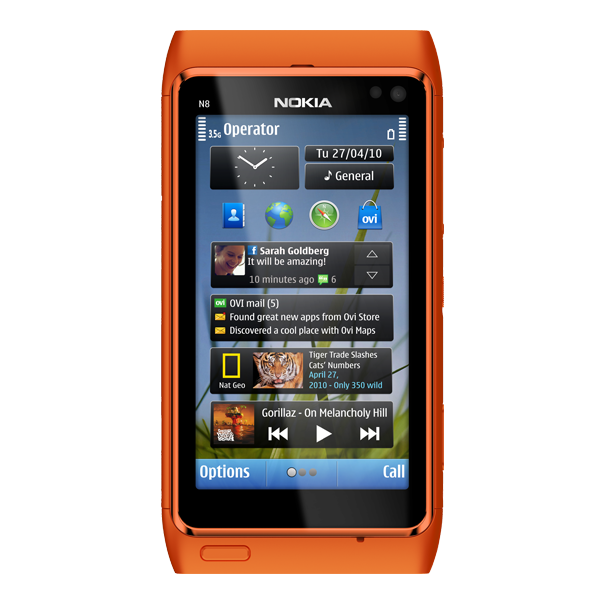 nokia n8 orange