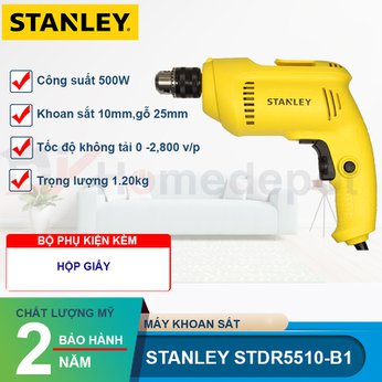 Máy khoan sắt Stanley STDR5510 500W