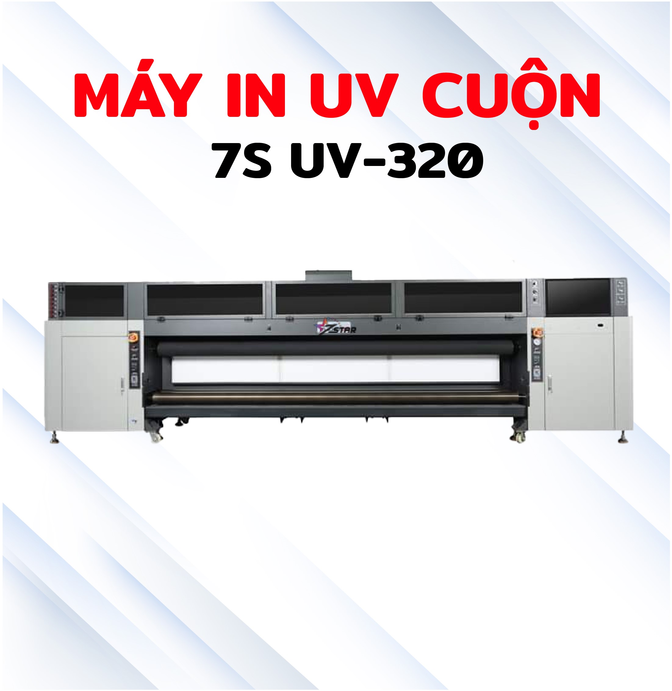 Máy in UV cuộn 7S-UV320