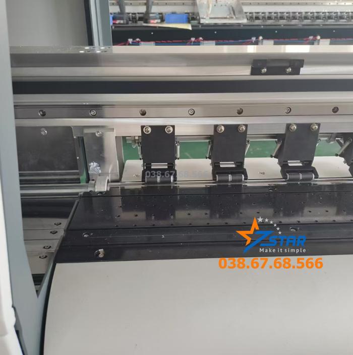 Máy in bạt khổ lớn Kaler S9 có đầu phun Konica 512i hoặc 1024i 30pl, giá bao nhiêu?