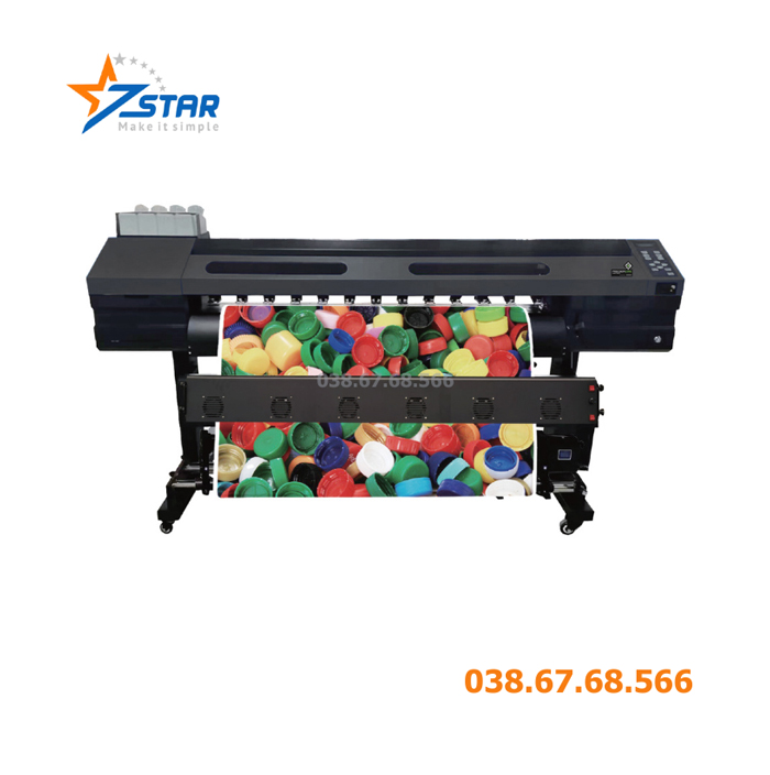 Starjet 1600/1800 - Máy in Decal khổ lớn 1 đầu phun Epson i3200z - Giá tốt