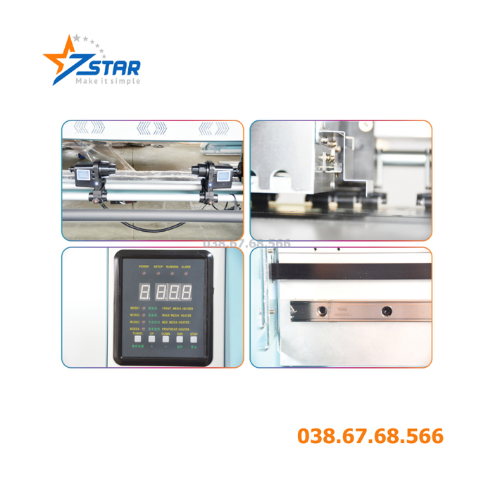 Máy in Decal Khổ lớn Starjet K1800 kích thước 1m8