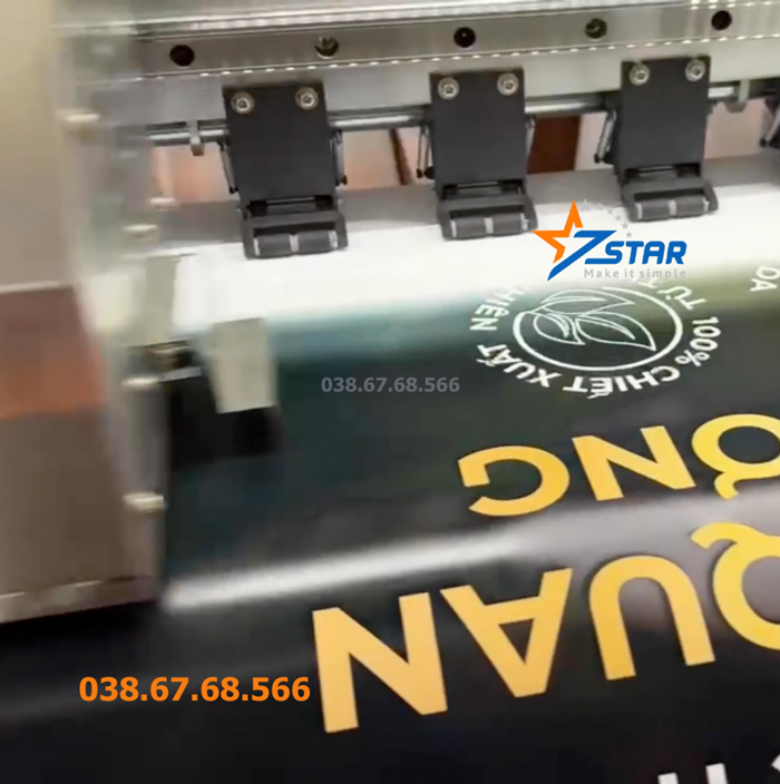 Máy in Decal Khổ lớn Starjet K1800 - Đầu phun Epson I3200 - Kích thước 1m8