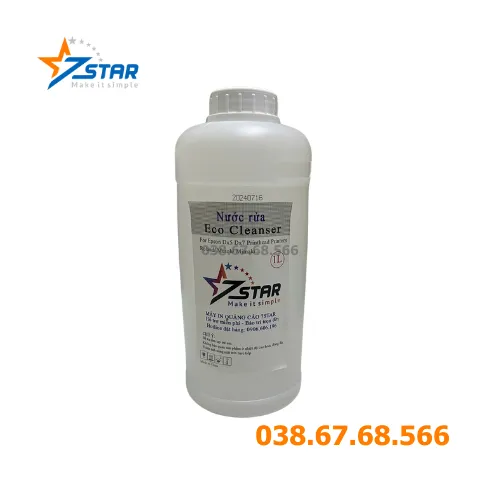 Nước rửa máy in decal - Linh kiện chính hãng 