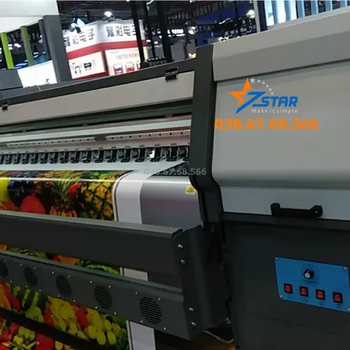 Kaler S9 - Máy in bạt khổ lớn đầu phun Konica 512i hoặc 1024i 30pl 