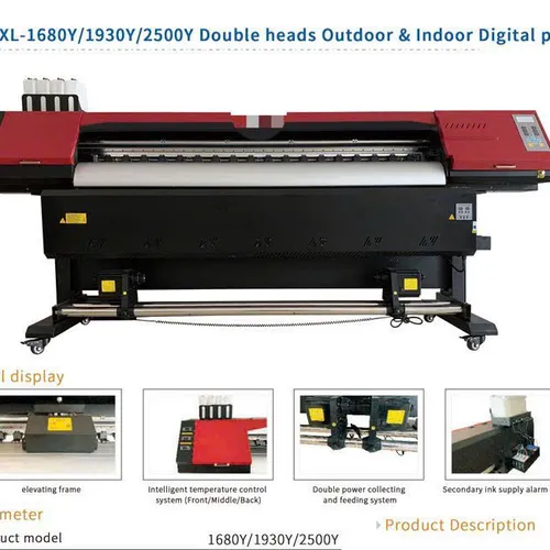 XL-2500Y - Máy in decal khổ lớn 2m5 1-2 đầu phun Epson i3200 