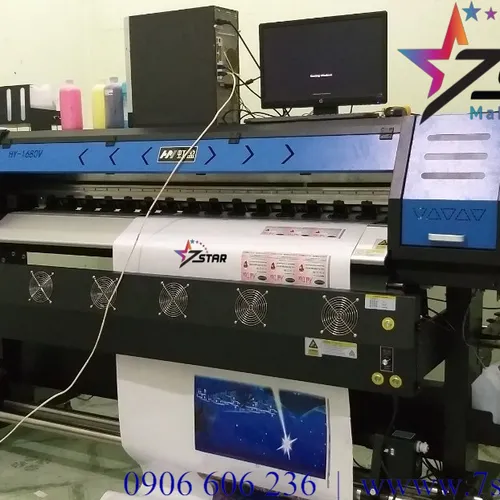 Máy in bạt, decal H160