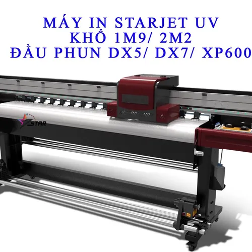 Máy in UV cuộn STARJET 1M9 2M2