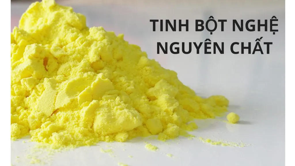 Tại sao phải tuyển chọn củ nghệ kỹ lưỡng để làm tinh bột?
