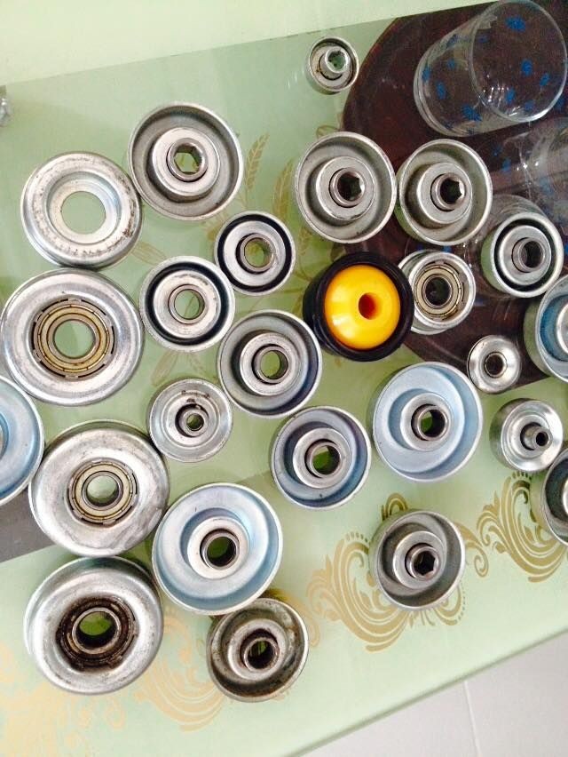 cốc bi con lăn băng tải