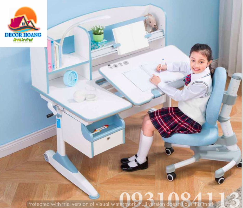 Bàn học thông minh chống gù chống cận cho bé tphcm