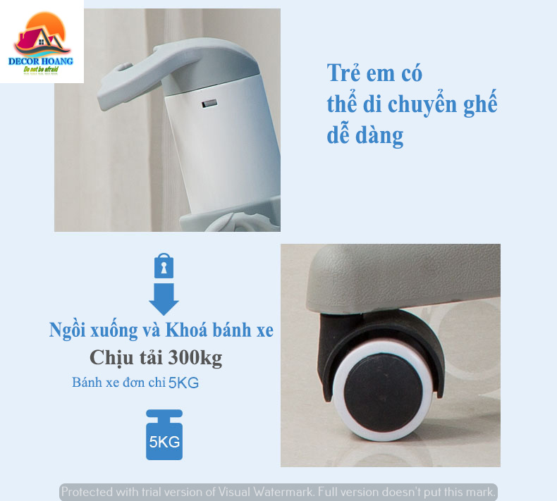 Tính năng thông minh của ghế chống gù chống cận cho bé