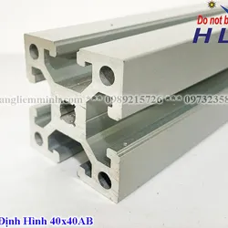 Nhôm định hình 40x40AB