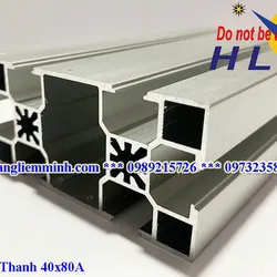 Nhôm định hình 40x80A