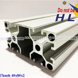 Nhôm định hình 40x80B