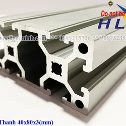 Nhôm định hình 40x80C