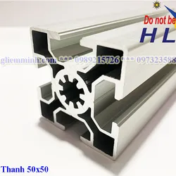 Nhôm định hình 50x50