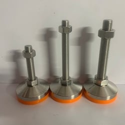 Chân tăng chỉnh inox D60 M12xL100